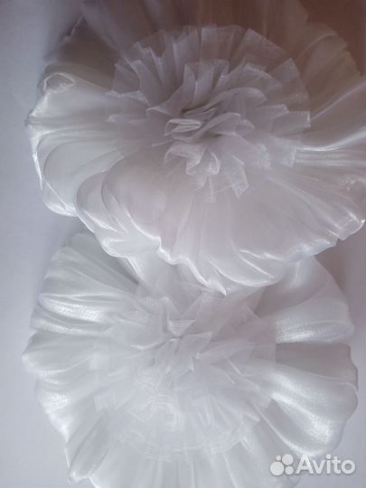 Новые школьные белые банты