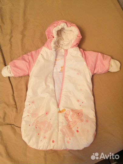 Конверт на выписку летний для девочки