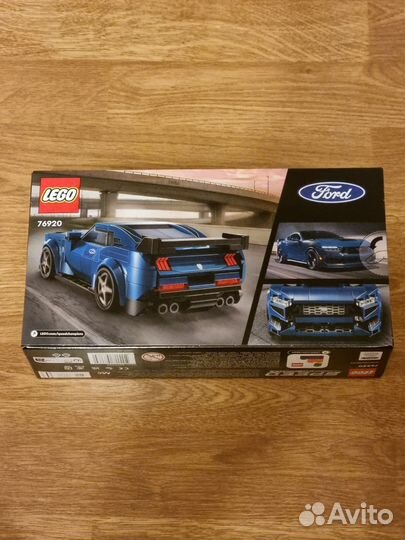 Lego Speed Champions 76920 Ford Mustang. В наличии