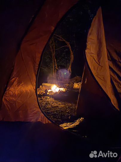 Палатка немецкая 3 местная, двухслойная