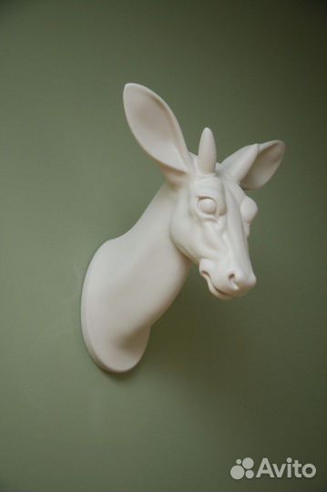 Голова оленя настенное украшение