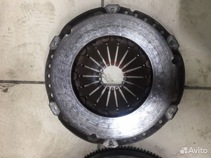 Сцепление и маховик на опель вектра2.2