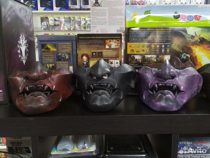 Реплика маски Ghost of tsushima