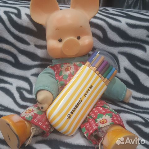 Набор ручек капиллярных Stabilo 20 цв в пенале