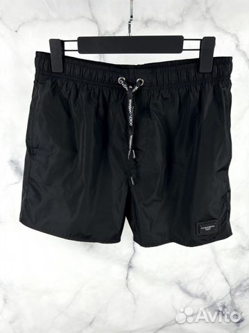 Черные плавательные шорты Dolce&Gabbana