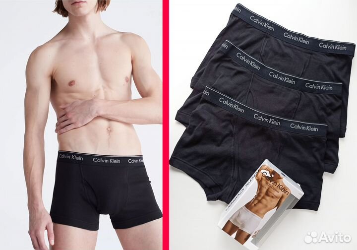 Трусы Calvin Klein 3 шт / оригинал