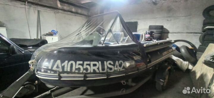 Продам лодку с мотором и прицепом