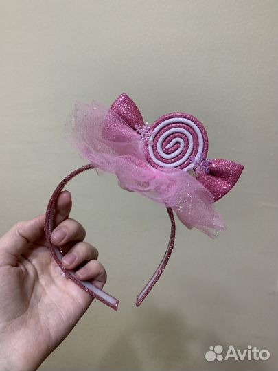 Ободок конфетка