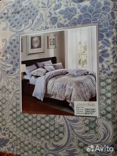 Постельное белье roberto cavalli сатин евро турция
