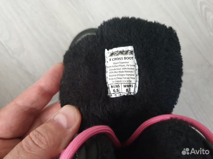 Снегоходные ботинки FXR racing