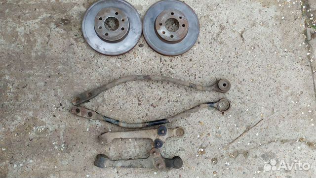 Рычаги диски тормозные Киа рио\1 2 kia rio