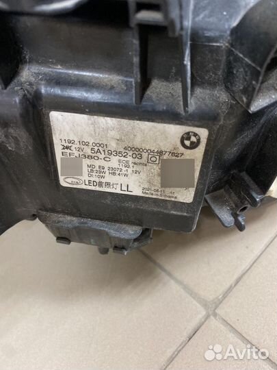 Bmw 4 g22 g23 g26 фара правая LED 63119851036