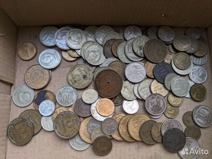 115 монет СССР Россия