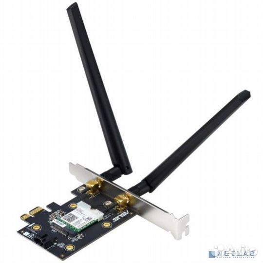 Сетевой адаптер WiFi + Bluetooth Asus PCE-AX3000 AX3000 PCI Express (ант.внеш.съем) 2ант