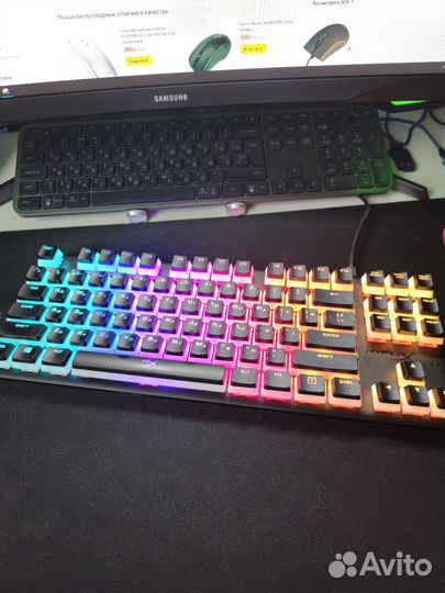 Механическая клавиатура hyperx Alloy