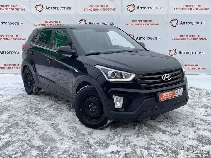 Hyundai Creta 1.6 МТ, 2018, 123 000 км