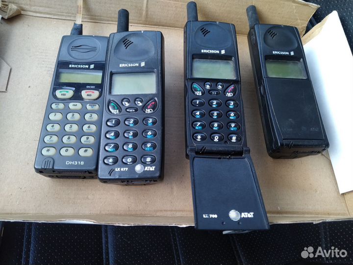 Ретро телефон Nokia 640 и Ericsson LX677, LX700
