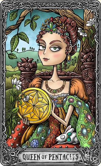 Карты Таро The Dark Mansion Tarot deck 12cm Version 3rd, Taroteca / Темный Особняк, 12 см, черный ср