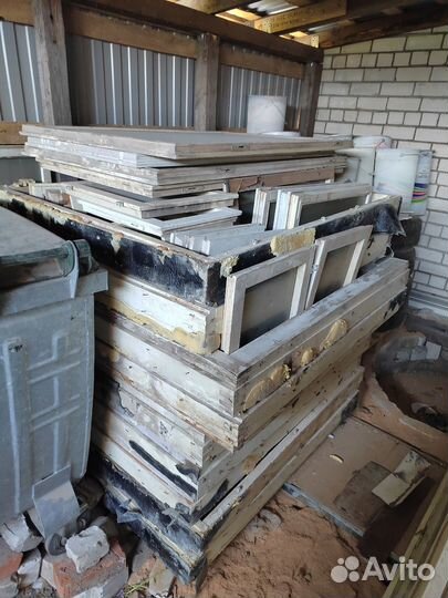 Окна деревянные бу