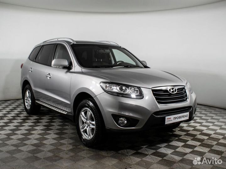 Hyundai Santa Fe 2.4 AT, 2011, 97 489 км