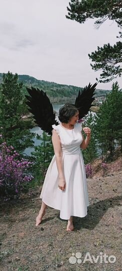 Крылья Ангела черные