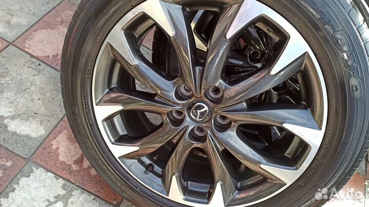 Оригинальные диски Mazda CX5 R19 с резиной