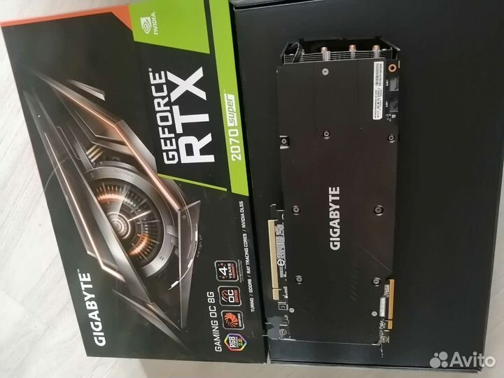 Видеокарта rtx 2070 super Gigabyte gaming OC