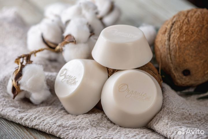 Кокосовое хозяйственное эко-мыло