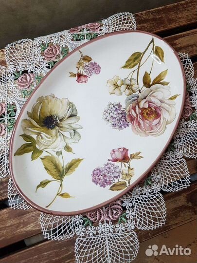 Блюдо глубокое большое Италия