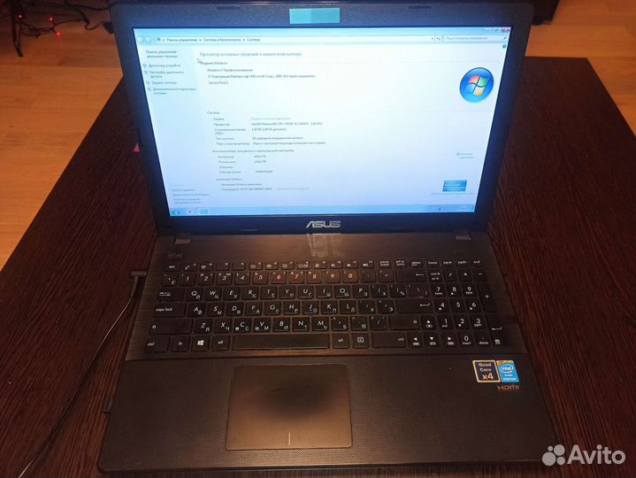 Ноутбук asus