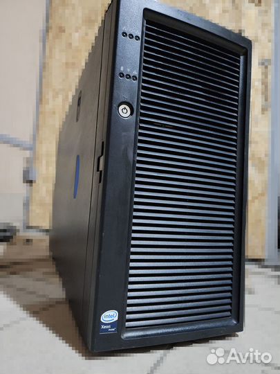 Плата с двумя процессорами Intel Xeon E5420, 16GB