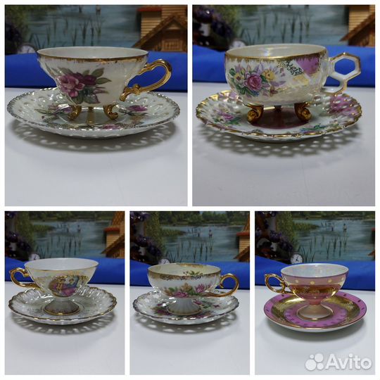 Антикварные чайные пары