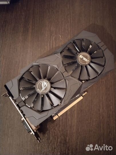 Видеокарта Asus RX 570 strix OC 4gb