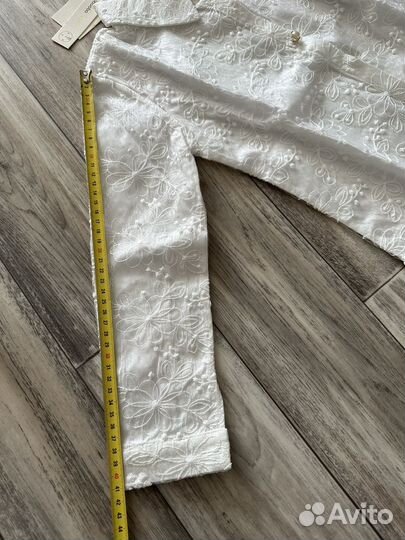 Рубашка блузка белая школьная