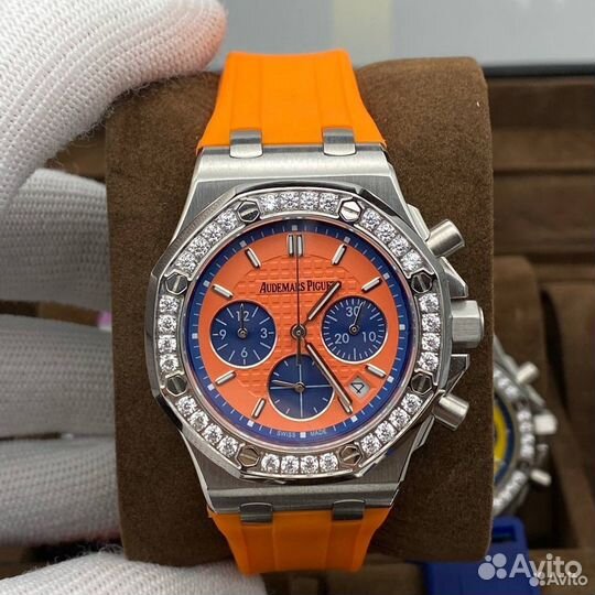 Женские часы Audemars Piguet оранжевые