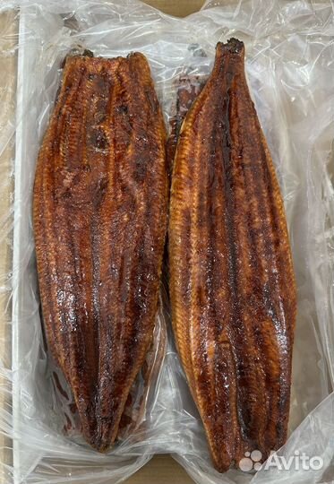 Угорь жареный (филе) в соусе унаги