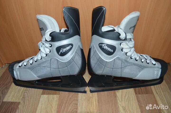 Коньки хоккейные Action PW-216D 43 размер