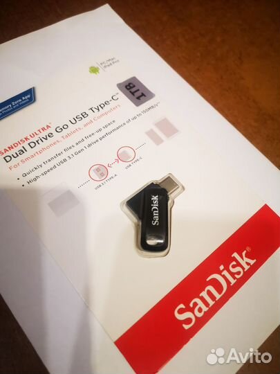 USB флешка 1 Тб sandisk Type C