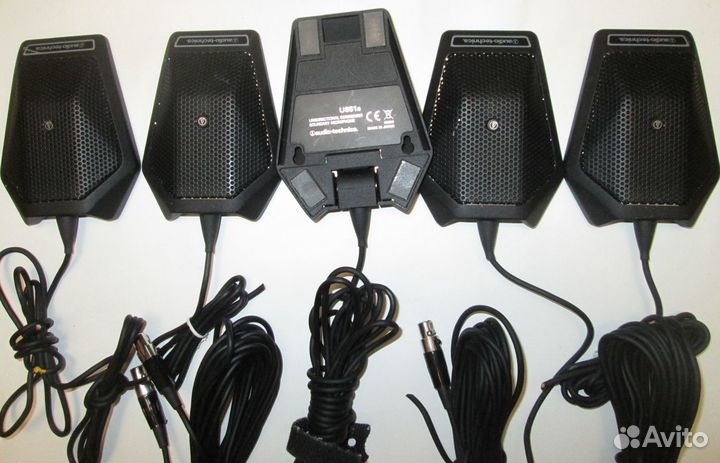 Микрофон поверхностный audio-technica U851A