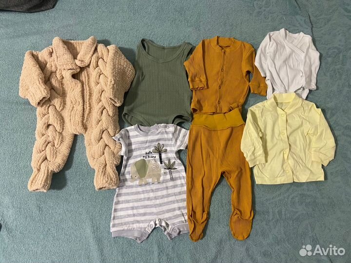 Вещи новорожденному от 58-68