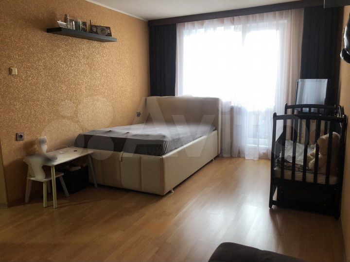 1-к. квартира, 38 м², 9/17 эт.