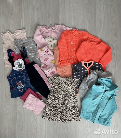 Одежда для девочки пакетом 74-86