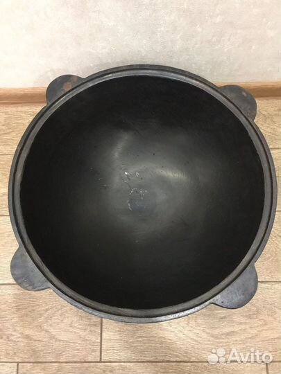 Казан чугунный 16 литров с крышкой