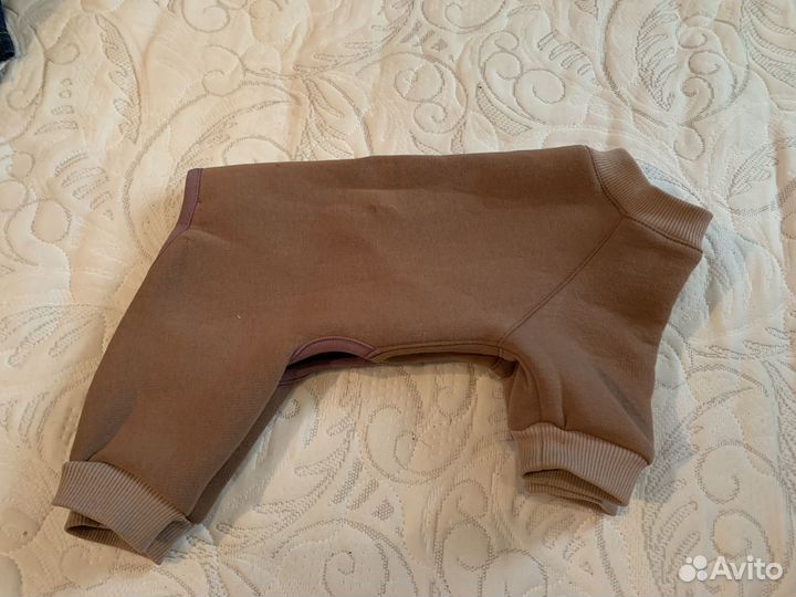 Кофта тёплая на флисе для собак мелких пород