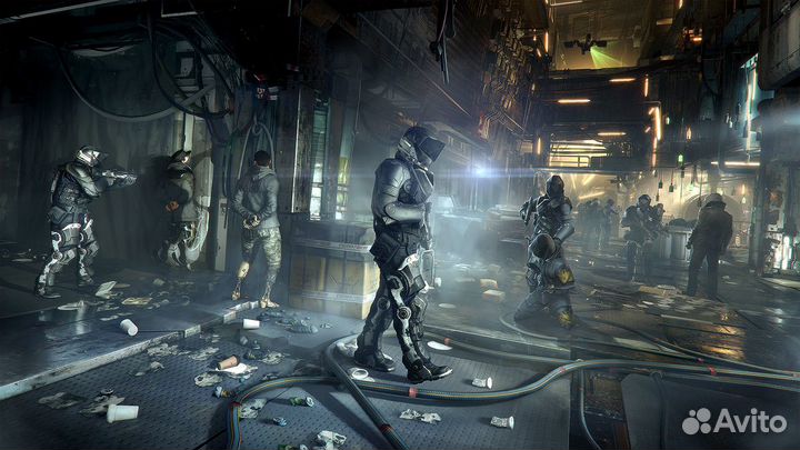 PS4 диск Deus Ex: Mankind Divided, новый,запечатан