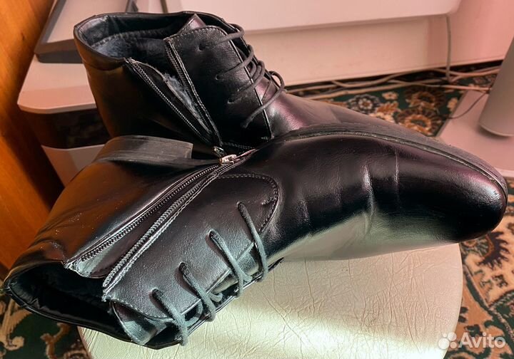 Сапоги мужские зимние