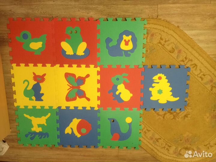 Развивающий коврик пазл