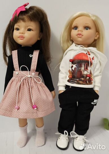 Большой комплект одежды для куклы Паола Рейна