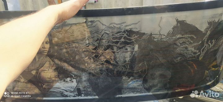 Заднее стекло ваз 2107