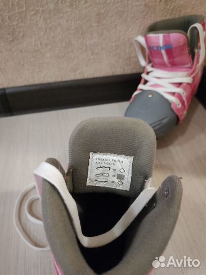 Коньки раздвижные для девочки 28-31